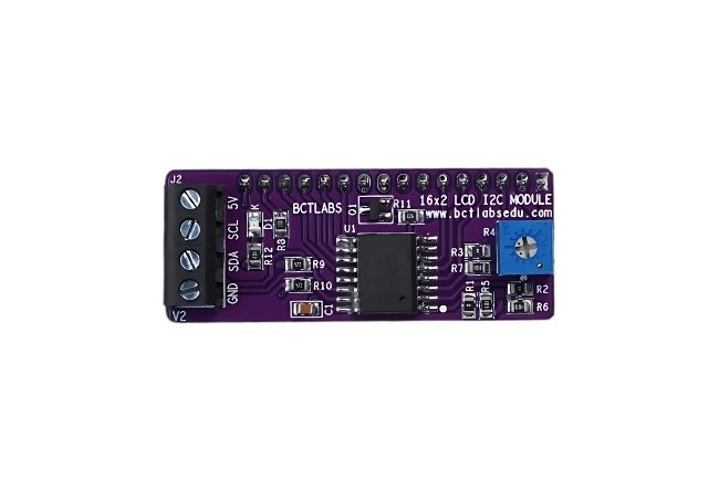 16x2 LCD Display I2C Module